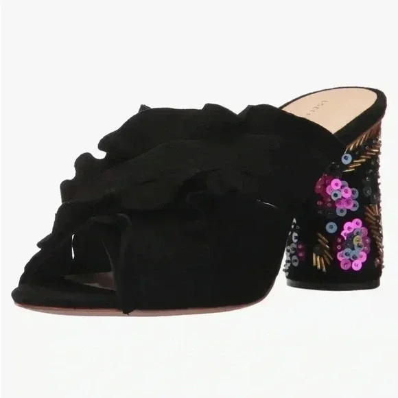 LOEFFLER RANDALL KAYA‎ SUEDE/SEQUIN PUMP